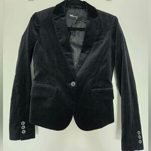 Black Velvet Women's Blazer